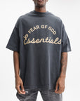 Fear Of God T-Shirt Training 90'S  Short Sleeve Charcoal
