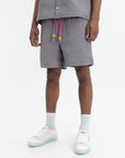 Casablanca Shorts Monogram Embossed  Grey