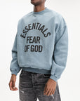 Fear Of God Sweater Essentials Campus 90'S Faded Coastal