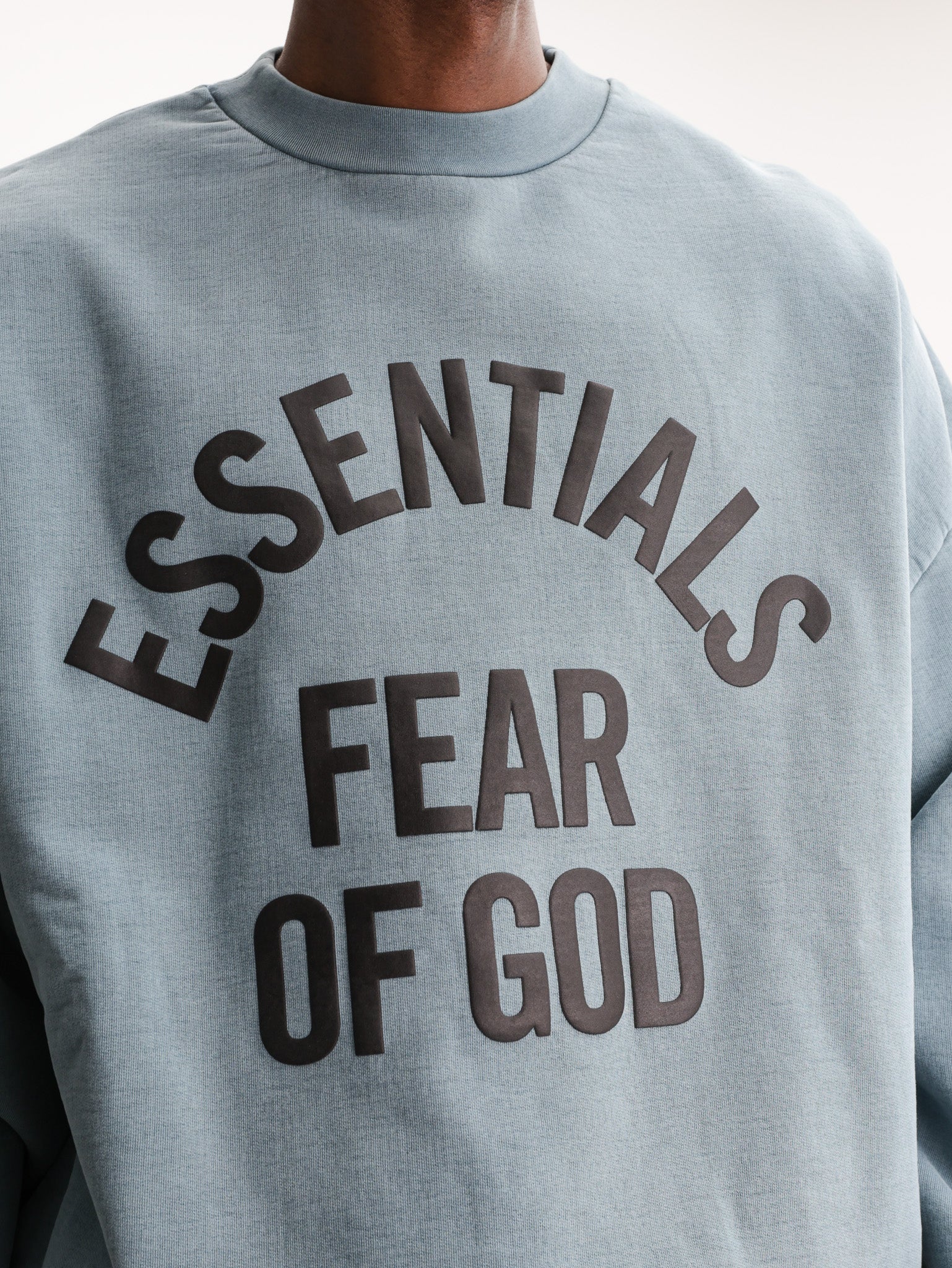 Fear Of God Sweater Essentials Campus 90'S Faded Coastal