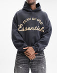 Fear Of God Sweater Training 90'S Hoodie Dark Grey