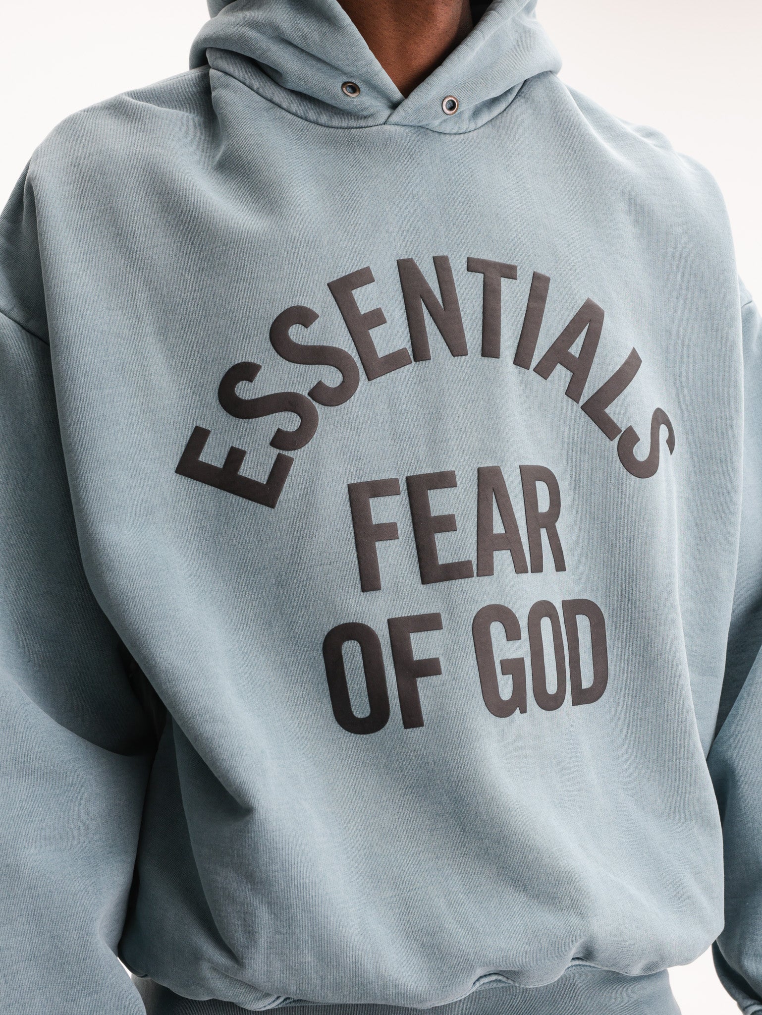 Fear Of God Hoody Essentials Campus 90'S Faded Coastal