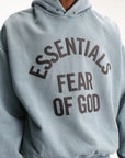 Fear Of God Hoody Essentials Campus 90'S Faded Coastal