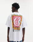 Just Cavalli T-Shirt Flames White