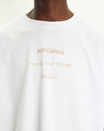 Just Cavalli T-Shirt Flames White