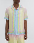 Casablanca Shirt Collar Ss Multi Colour