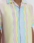 Casablanca Shirt Collar Ss Multi Colour