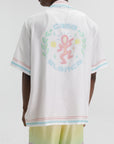 Casablanca Shirt Collared Logo Pocket White