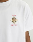 Casablanca T-Shirt Small L Logo Print White