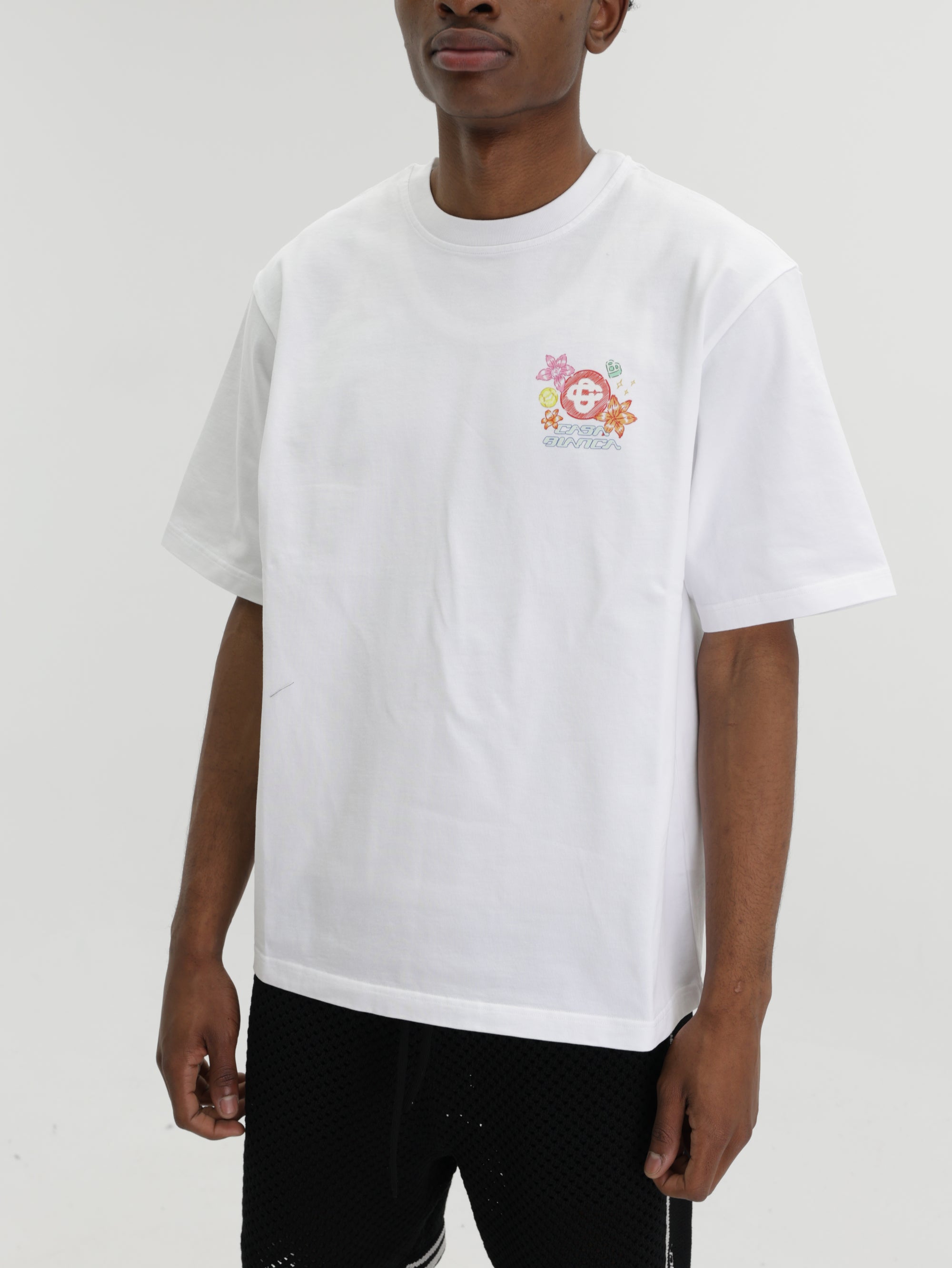 Casablanca T-Shirt Collage D�icones White