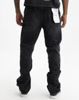 Purple Jeans Relaxed Carpenter Black
