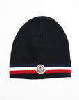 Moncler Beanie Tricot Black