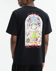 Casablanca T-Shirt Tennis Landscape Black
