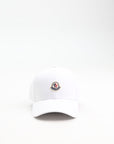 Moncler Cap Logo White