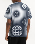Casablanca T-Shirt Halftone Icon Printed Black/white