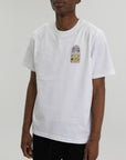 Casablanca T-Shirt Tennis Landscape White