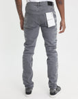 Purple Jeans Faded Side Seam Charcoal