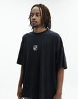 Vetements T-Shirt Biker Cross Logo Black