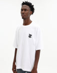 Maison Kitsune T-Shirt Stunt Fox Oversize White