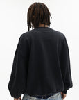 Vetements Sweater Paris Embroidered Black