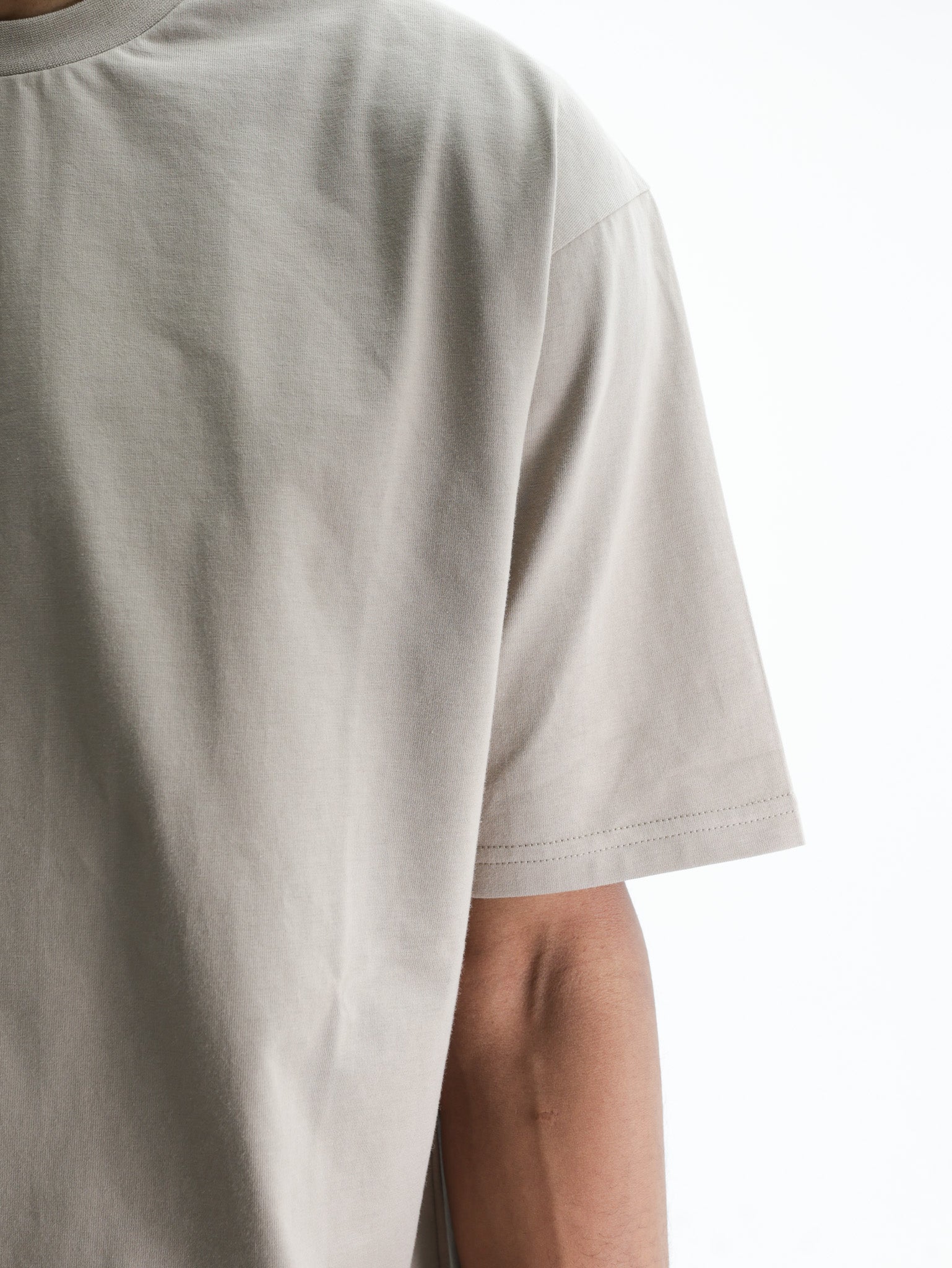 Jil Sander T-Shirt Crew Oversized Tan