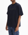Jil Sander T-Shirt Print Crew Oversized Black