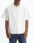 Jil Sander T-Shirt Zip Ss V Neck White