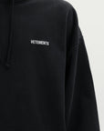 Vetements Hoodie Iconic Logo Black
