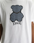 Iceberg T-Shirt Teddy Print White