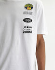 Iceberg Jeans T-Shirt 1986 Ibj Logo Print White