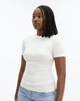 Vetements T-Shirt Logo Fitted  Women White