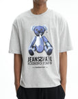 Iceberg Jeans T-Shirt Teddy Print Grey