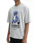 Iceberg Jeans T-Shirt Teddy Print Grey