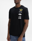 Iceberg Jeans T-Shirt 1986 Ibj Logo Print Black