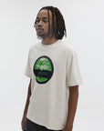 Puma T-Shirt Graphic Record Beige-Green