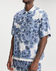 Givenchy Shirt All Over Print Blue/White
