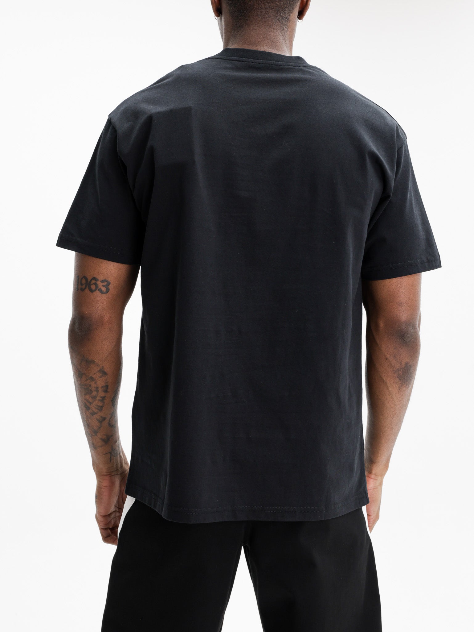 Givenchy T-Shirt White Logo Print Black