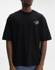 Iceberg Jeans T-Shirt Smiley Logo  Black