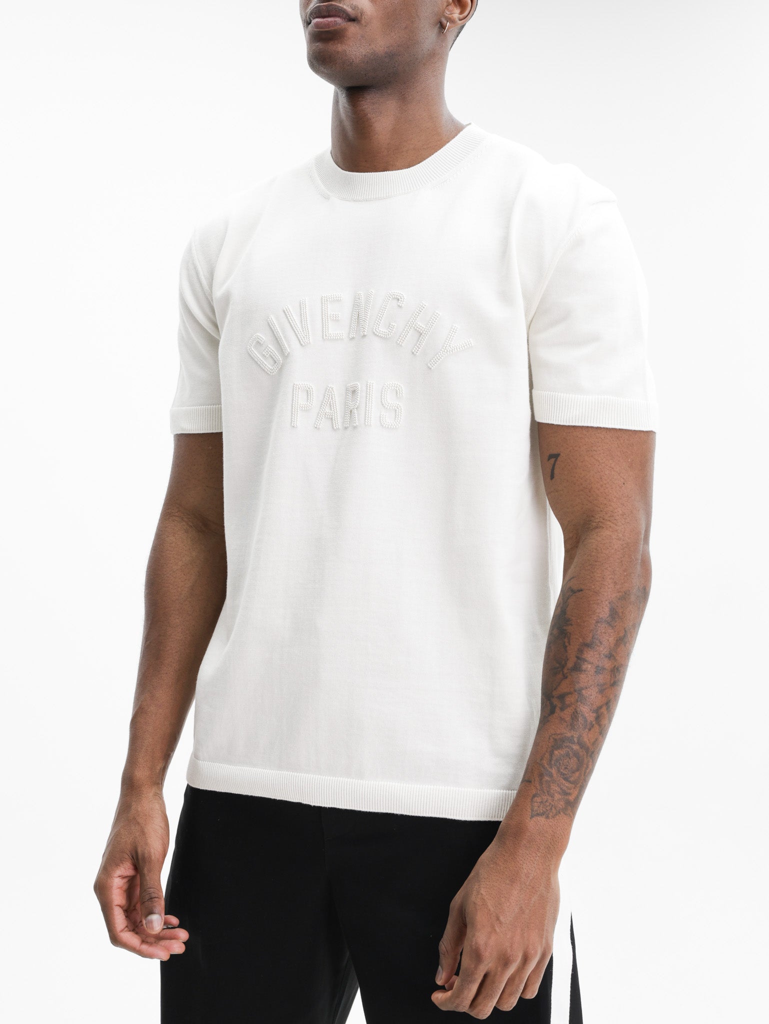 Givenchy T-Shirt Logo Print Beige