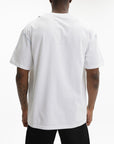 Givenchy T-Shirt Blue Logo Print White