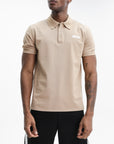 Givenchy Golfer Leather Logo Beige