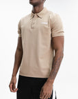 Givenchy Golfer Leather Logo Beige