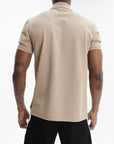 Givenchy Golfer Leather Logo Beige