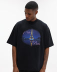 Vetements T-Shirt Night In Paris Oversized Black