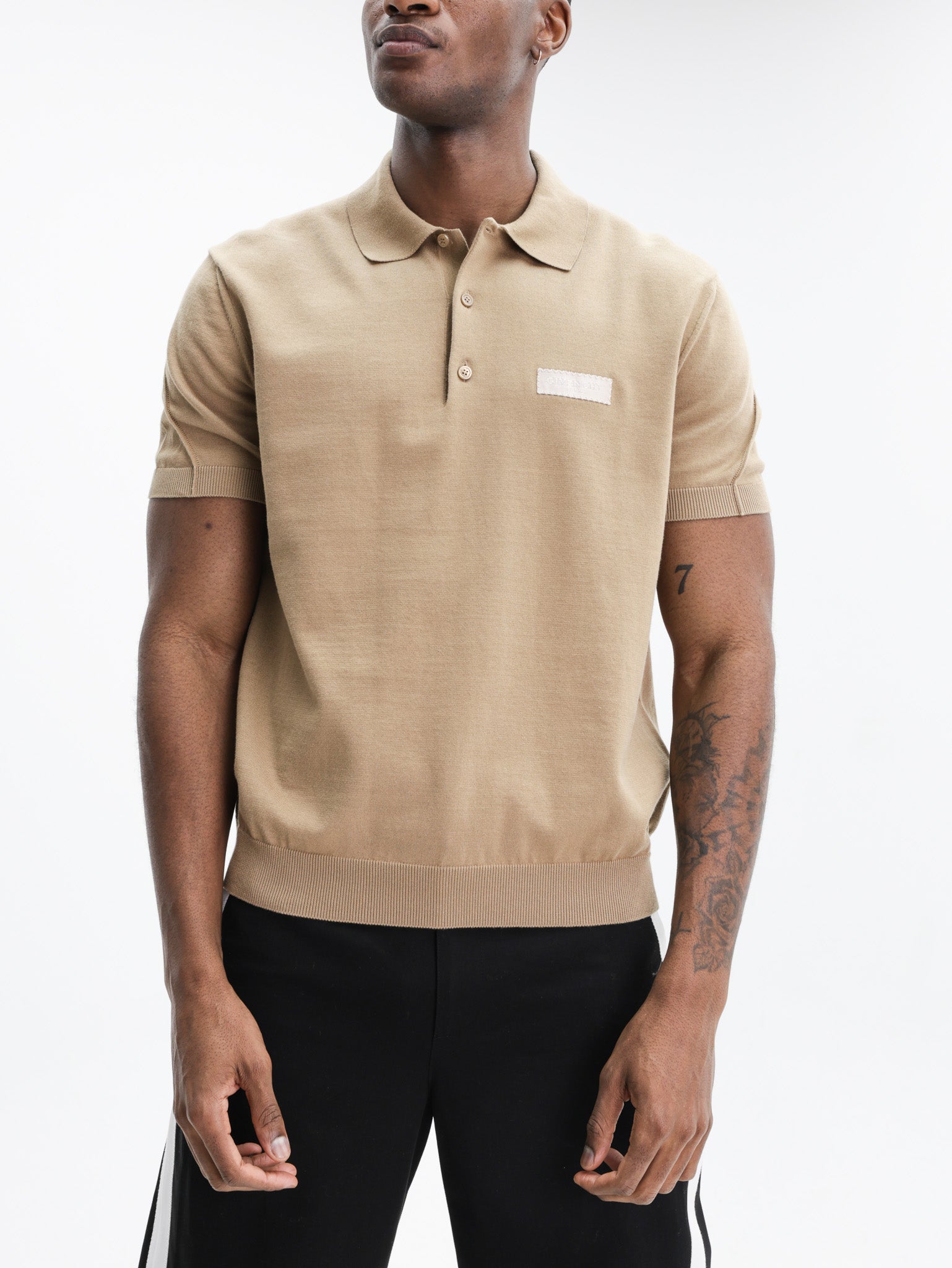 Givenchy Golfer Chest Logo Beige