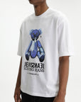 Iceberg Jeans T-Shirt Teddy Print White