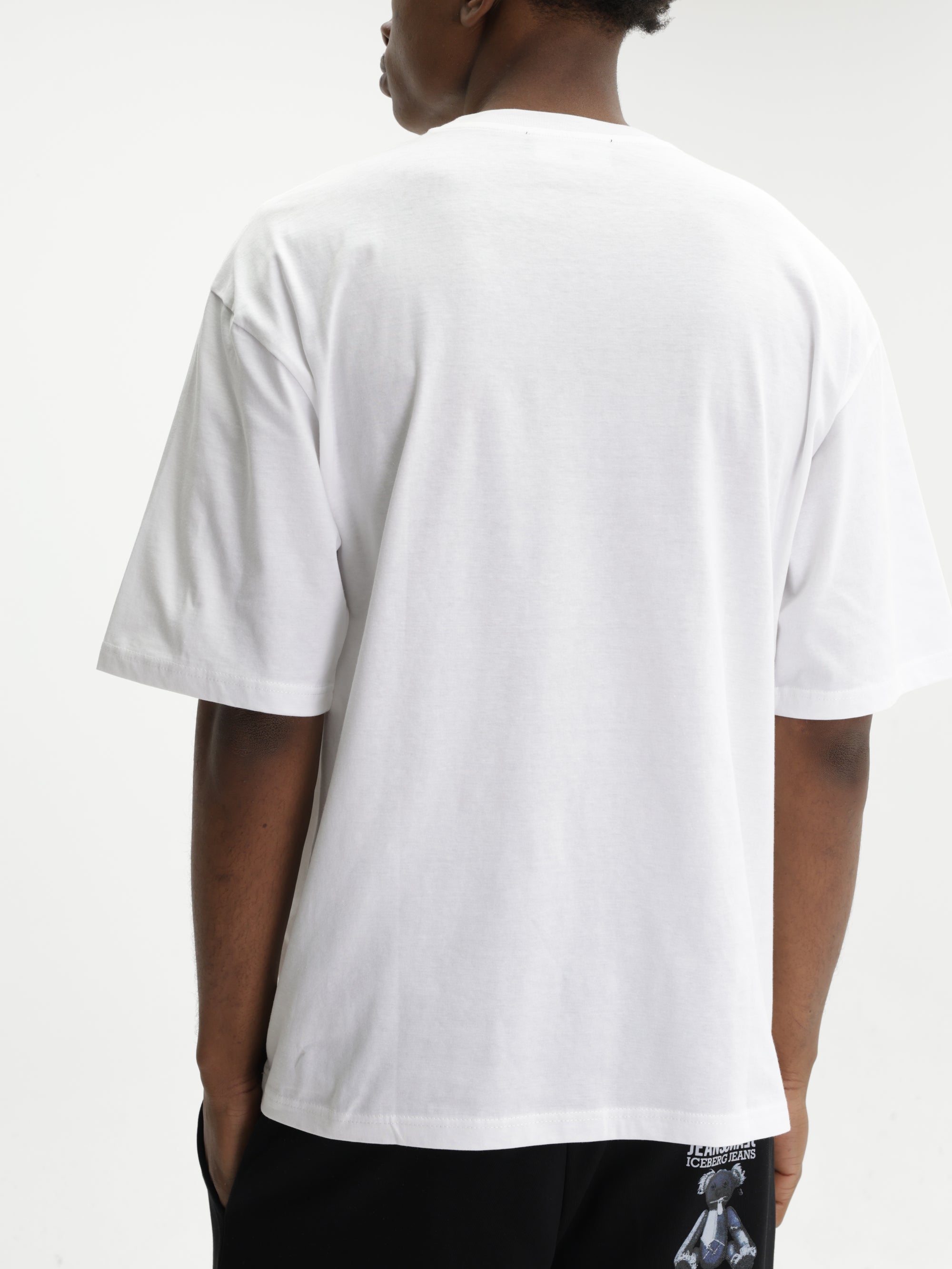 Iceberg Jeans T-Shirt Teddy Print White