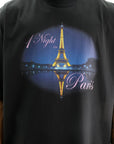 Vetements T-Shirt Night In Paris Oversized Black