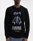 Iceberg Jeans Sweater Teddy Pirnt Black