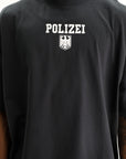 Vetements T-Shirt Polizei Regular Black